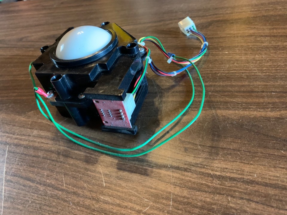 Happ Arcade Track Ball Game Trackball. White Ball. Golden Tee. eBay