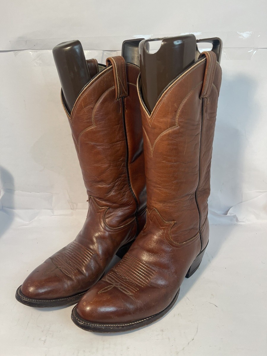 TonyLama トニーラマ　27cm ブラウン　デッドストック Vintage Tony Lama USA Made Mens 8.5 EE Brown Western Cowboy
