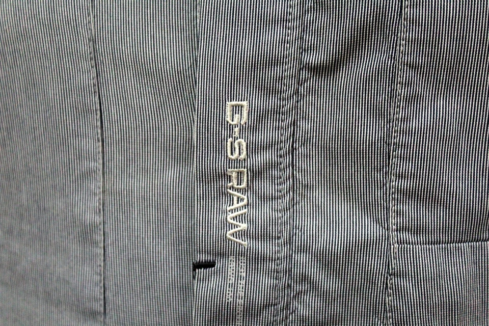 Camisa para hombre G-Star talla M algodón azul logotipo quimise manga corta Foto 3 de 4