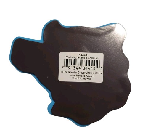 Hawaii Big Island Map 3D Silicone Rubber Magnet 3"W x 3"H New in Bag - Picture 18 of 19