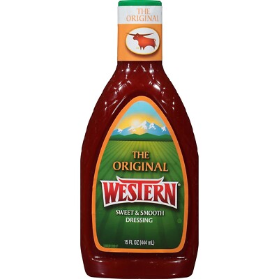 Western Original Sweet and Smooth French Salad Dressing, 15 fl. oz.