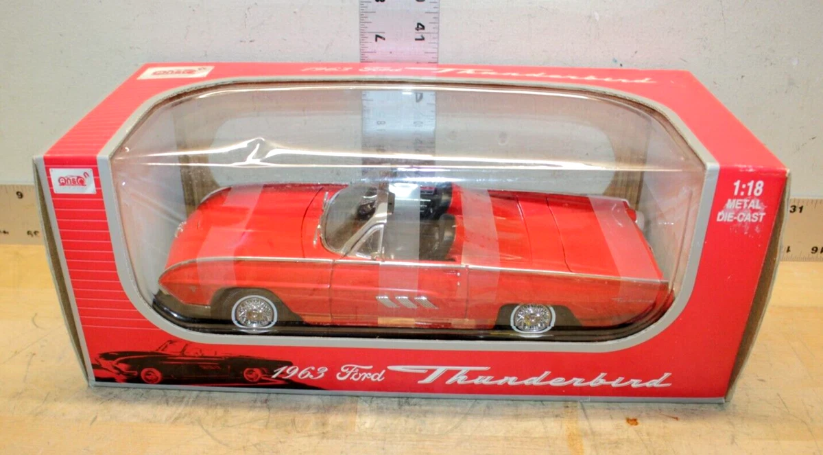 Zaugg Models Empire Miniature 1/43 N°7 Ford Thunderbird Sport Roadster 1963 Rouge