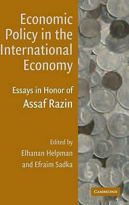 Economic Policy in the International Economy Essays in Honor of Assaf Razin