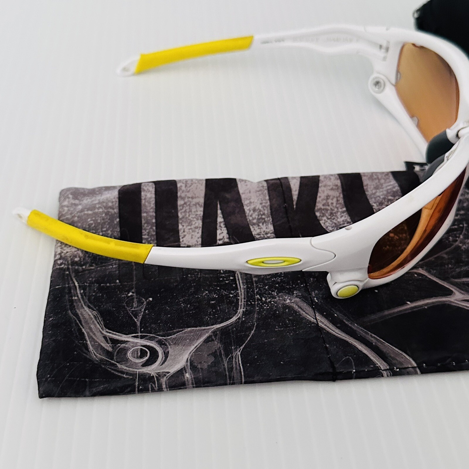 Oakley Split Jacket Sunglasses - White Frames - S… - image 6