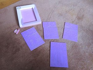 barbie fashion plates vintage