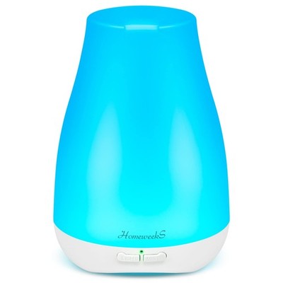 Diffusers, 100ml Colorful Essential Oil Diffuser with Adjustable Mist Mode, A...