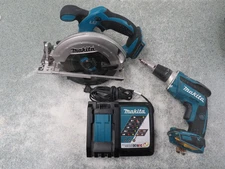 Makita XSF03 18V LXT Brushless Cordless Drywall Screwdriver & Cir Saw Combo