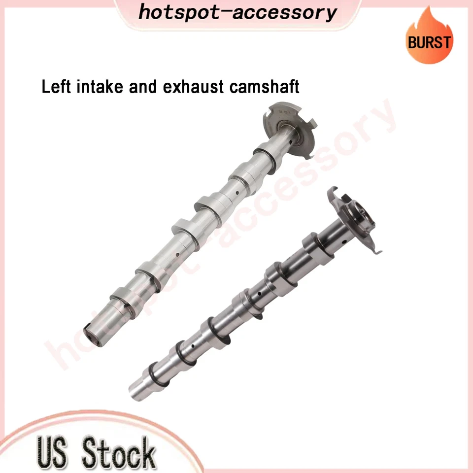 2x Árbol de levas izquierdo admisión y escape Mercedes-Benz 2013-2015 GLK350 3,5 L Foto 2 de 4