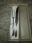 Gorham Sterling Silver Serving Set Trend Pattern 1956 w/ Box MCM
