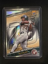 🔥Rickey Henderson 2025 Topps Pristine #P-2 Athletics Perseverance Athletics HOF