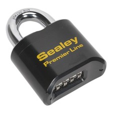Image of Sealey PL603 Steel Body Combination Padlock 62mm