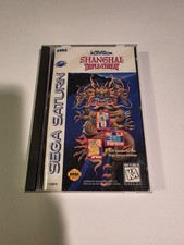 Shanghai: Triple Threat (Sega Saturn, 1996) ☆ Complete ☆