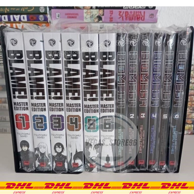 Blame! & Biomega Manga Full Set Vol 1-6 English Comic by Tsutomu Nihei FAST SHIP