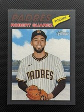 Topps 2026 Heritage Dark Gray Border #174 Robert Suarez Padres Base Set