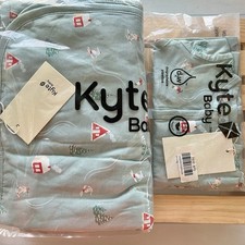 NIB Bundle Kyte Baby BABY Blanket 3-6m Snap Romper In Alpine 1.0 Tog 33 33in
