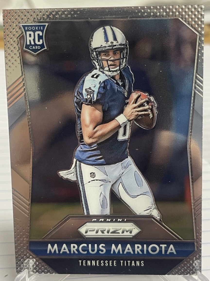 Marcus Mariota 2015 Prizm #264 Oregon Titans Commanders RC Rookie