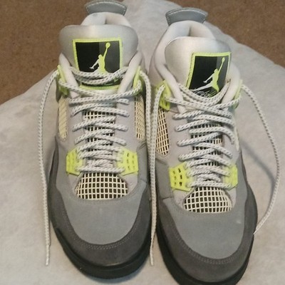 Jordan Air Jordan 4 Retro SE Neon 95 Gray Volt Black Nubuck CT5342-007