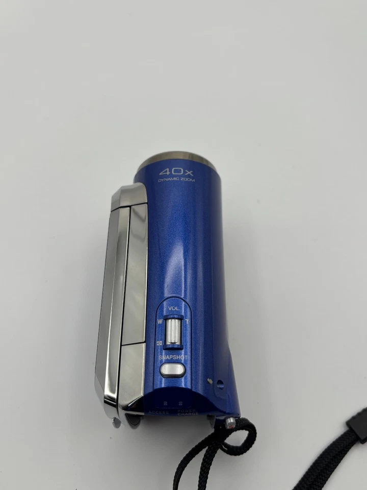 JVC Everio GZ-MS120AU Digital Camcorder Blue - Tested - Image 3 of 4