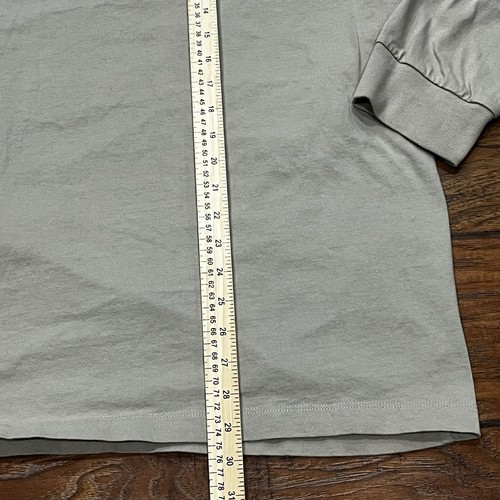 Fear Of God Essentials Shirt Herren L Langarm Mock Neck Oversized Sandfarbe - Bild 10 von 10