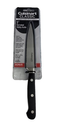Cuisinart 5'' Serrated Kitchen Knife  Utility Focused Lifetime warranty! NEW +