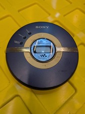 Sony Walkman D-EJ100 Blue Mega Bass G-Protection CD-R/RW Portable CD Works
