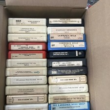 Lot 1 - Of 22 Random 30  s, 40  s,50  s and 60  s Vintage 8 Track Tapes must look