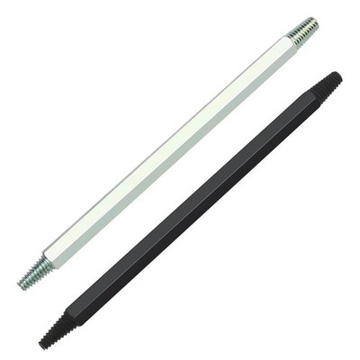 Left Hand Thread Extractor Kit 2PCS For Broken Spark Plug Removal Alloy Steel