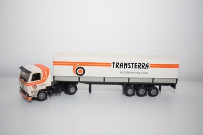 C17 1:50 TEKNO SCANIA 143M 143 M LKW MIT ANHÄNGER TRANSTERRA EXC. COND.
