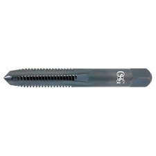 Osg 1971000 Straight Flute Hand Tap, M6-1.00, Plug, 4 Flutes, Metric Coarse