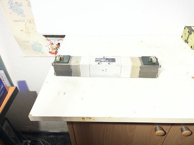 Wegeventil  Ventil Kombination ORSTA  TGL 20705 mit Magnetschalter TGL 20710