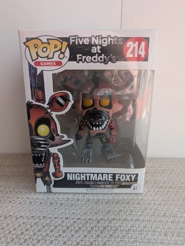 Funko Pop! Vinyl Nightmare Foxy Five Nights at Freddy's #214 Figure Multicolor