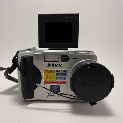 Sony Cyber-shot DSC-S50 1.9MP Untested Works - Vintage Y2K Digital Camera