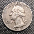 1957 25C Liberty Quarter Dollar Us Silver Coin Circ