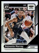 2024-25 Donruss Optic Silver Prizm Dejounte Murray New Orleans Pelicans #48