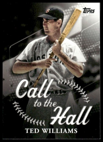 Ted Williams #CTH-7 2025 Topps Call to the Hall card