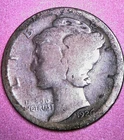 1926 D Mercury Silver Dime Good Album Filler