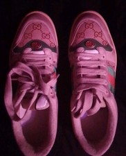 Gucci Trainers Sneakers Screener Panelled Nubuck Leather