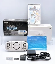 Sony PSP-3000 Console Silver Kingdom Hearts Limited Box Region Free - Excellent+