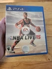 PS4 Playstation 4 NBA LIVE 15 Basketball EA Sports BRAND NEW FACTORY SEALED READ