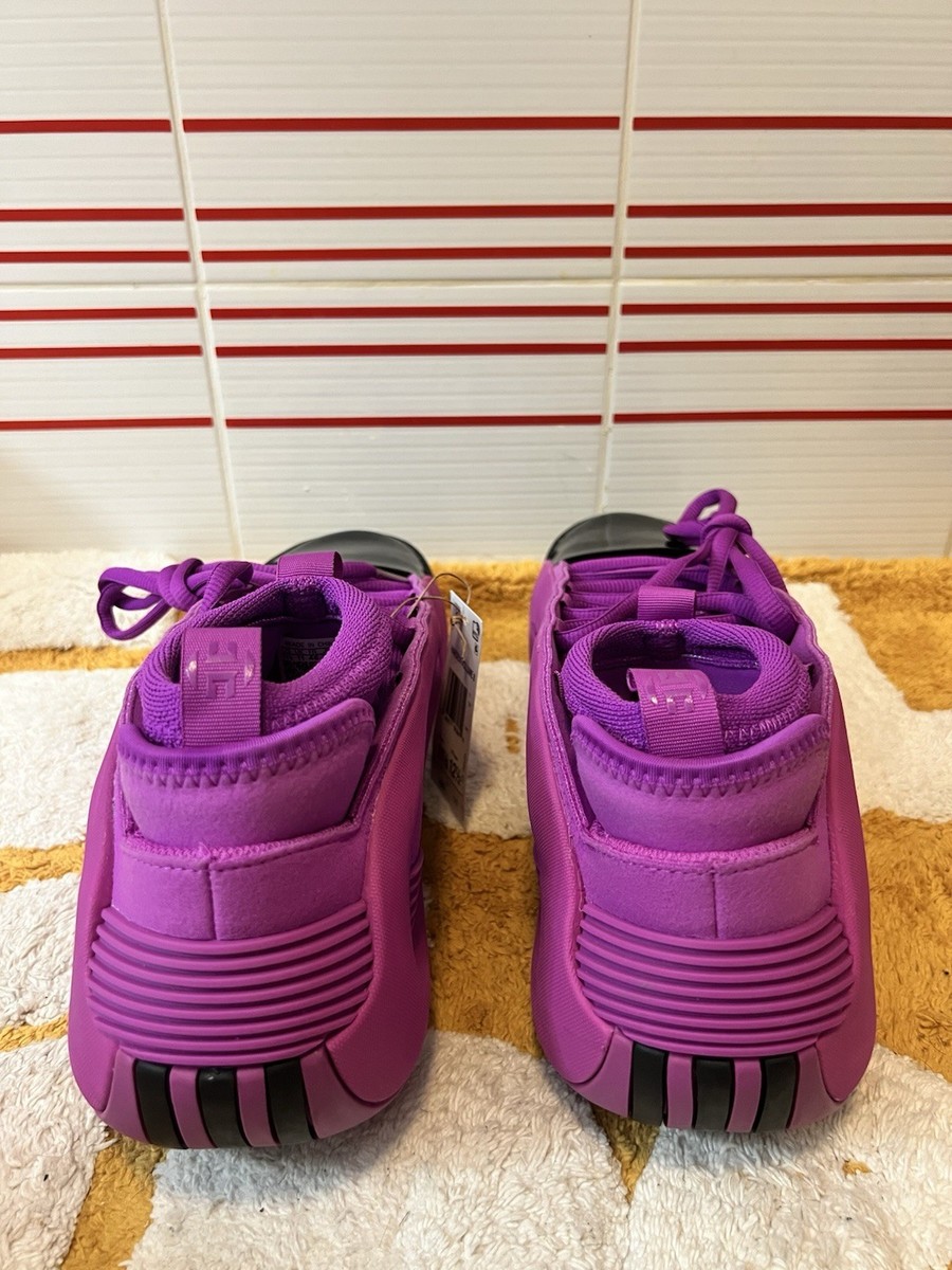 Adidas Harden Vol. 8 Purple Burst Basketball Shoes Authentic Mens