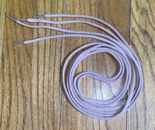   One 1 Long Pair 58  Flat Shoelaces Replacement for Sneakers Boot Rose Color  