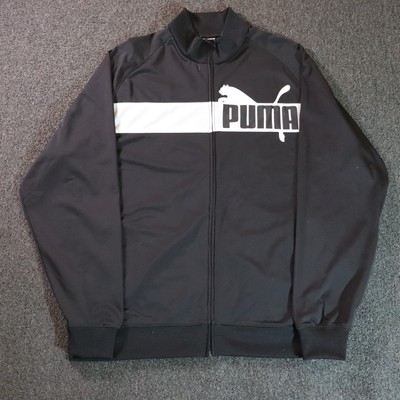Puma Retro Striped Y2k Black Track Jacket XXL