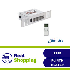 Smiths SS2E Electric Kitchen Plinth Heater Stainless Steel HPSS10070