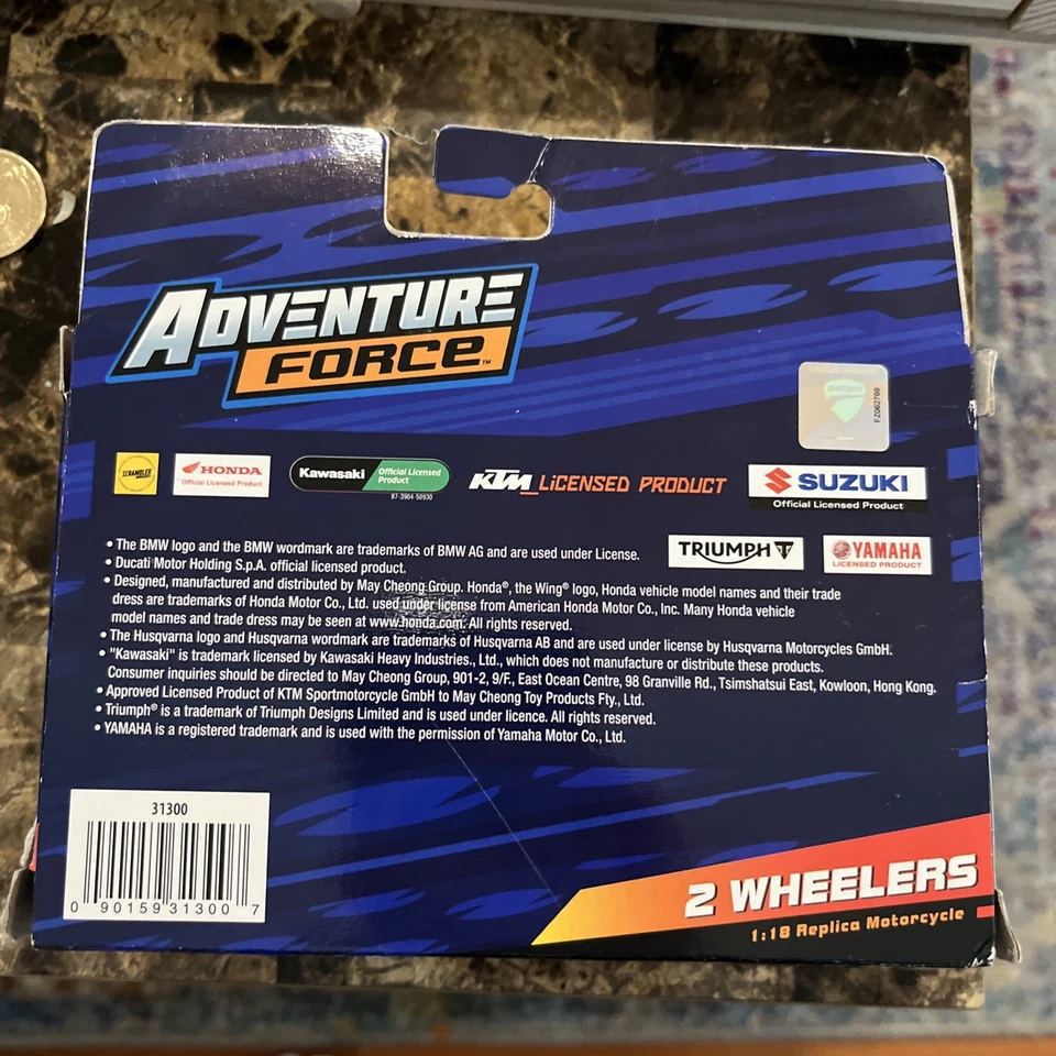 Maisto Adventure Force 2 Wheelers Ducati 1199 Superleggera красный 1:18 - Изображение 2 из 2