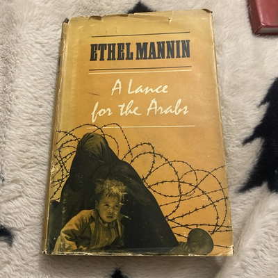 #ad #ad A Lance for the Arabs: A Middle East Journey Ethel Mannin 1963 📘 GBP 14.95
