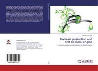 Amishkumar Vyas | Biodiesel Production And Test On Diesel Engine | Taschenbuch