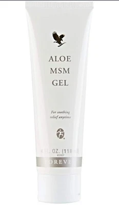 Forever Living Aloe MSM Gel 118ML New Seal Pack Original Vitamin E Plant Extract