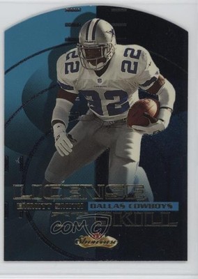 2000 Fleer Showcase License to Skill Emmitt Smith #10LS HOF 7tw