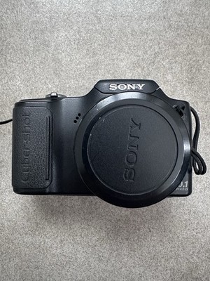 Sony Cyber-shot DSC-H20 10.1 MP Digitalkamera Carl Zeiss Objektiv FullHD Schwarz