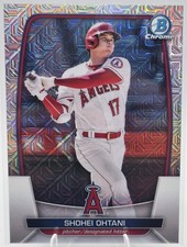 2023 Bowman Mega Box Shohei Ohtani #51 Mojo Refractor Angels